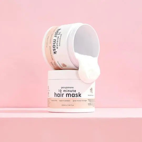 10 minute hair mask Georgiemane