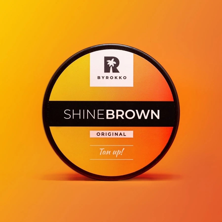 Shine Brown Tanning cream 190ml BYROKKO