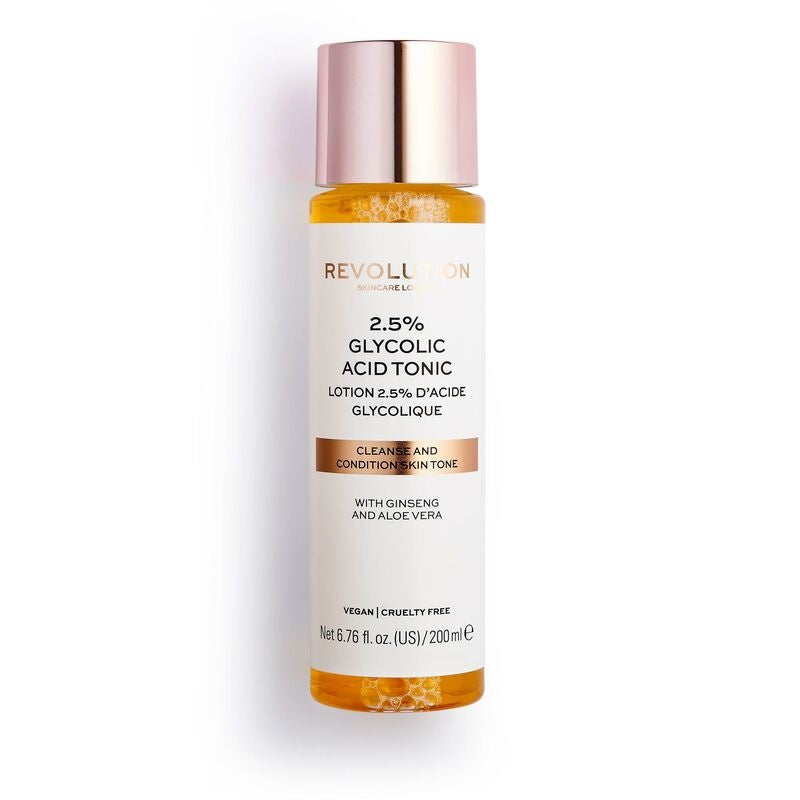 2.5% Glycolic Acid Tonic 200ml Revolution Skincare