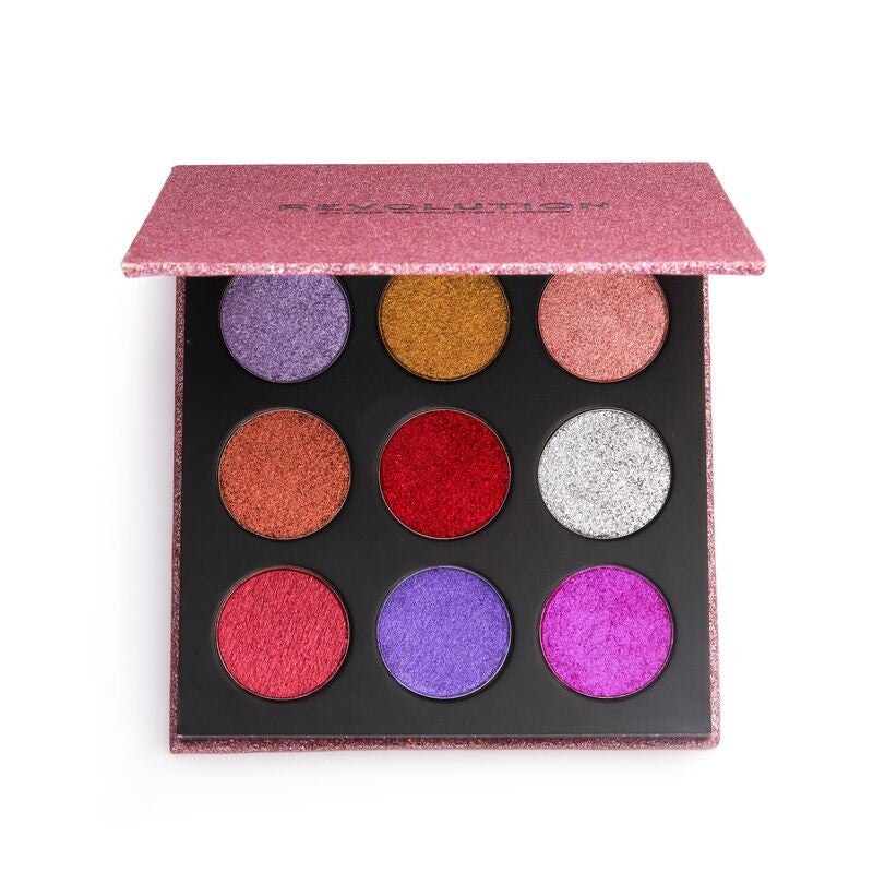 Pressed Glitter Palette Diva Makeup Revolution