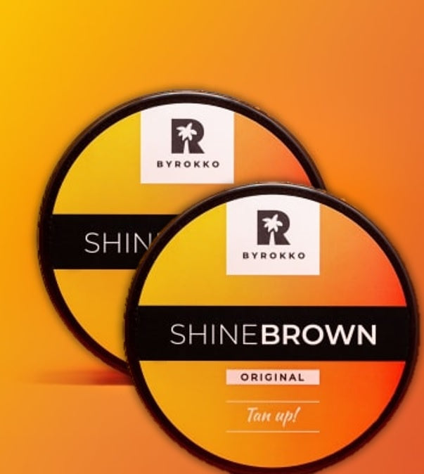 Shine Brown Double Pack 2x190ml BYROKKO