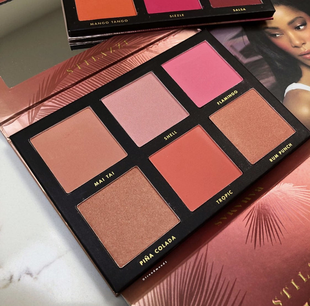 Bahamas Blush Palette Stilazzi Cosmetics