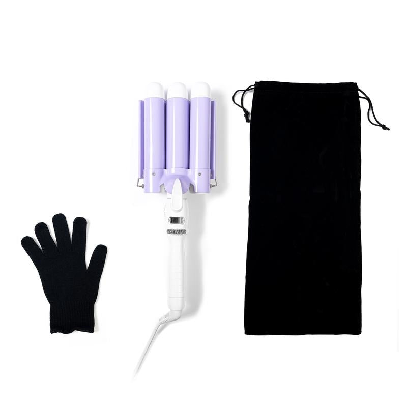 Deluxe Mermaid Hair Waver inkl. Adapter & Bag DE HAR