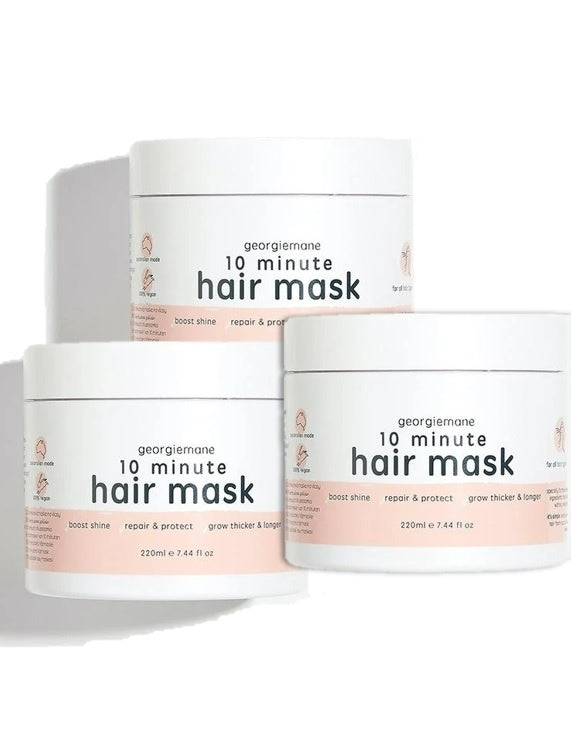 10 Minute Hair Mask Trio Pack Georgiemane