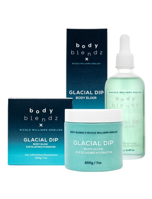 Body Glow Glacial Dip Set Bodyblendz