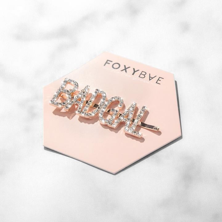 Rose Gold Hair Pin - Baby Girl FOXYBAE