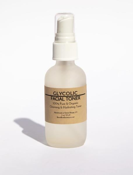 Glycolic Facial Toner Breed Love Beauty