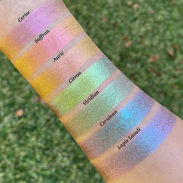 Cerulean | Deep Iridescent Multichrome Eyeshadow Clionadh Cosmetics