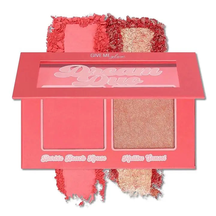 BARBIE BEACH HOUSE | MALIBU SUNSET DREAM DUO GIVE ME GLOW Cosmetics