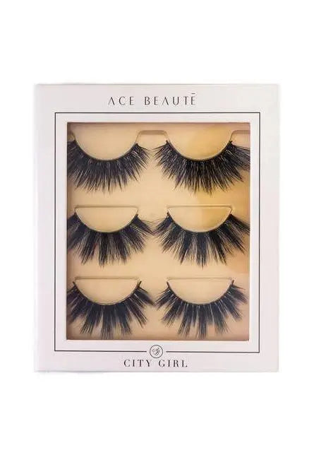 City Girl Eyelash Trio Ace Beauté