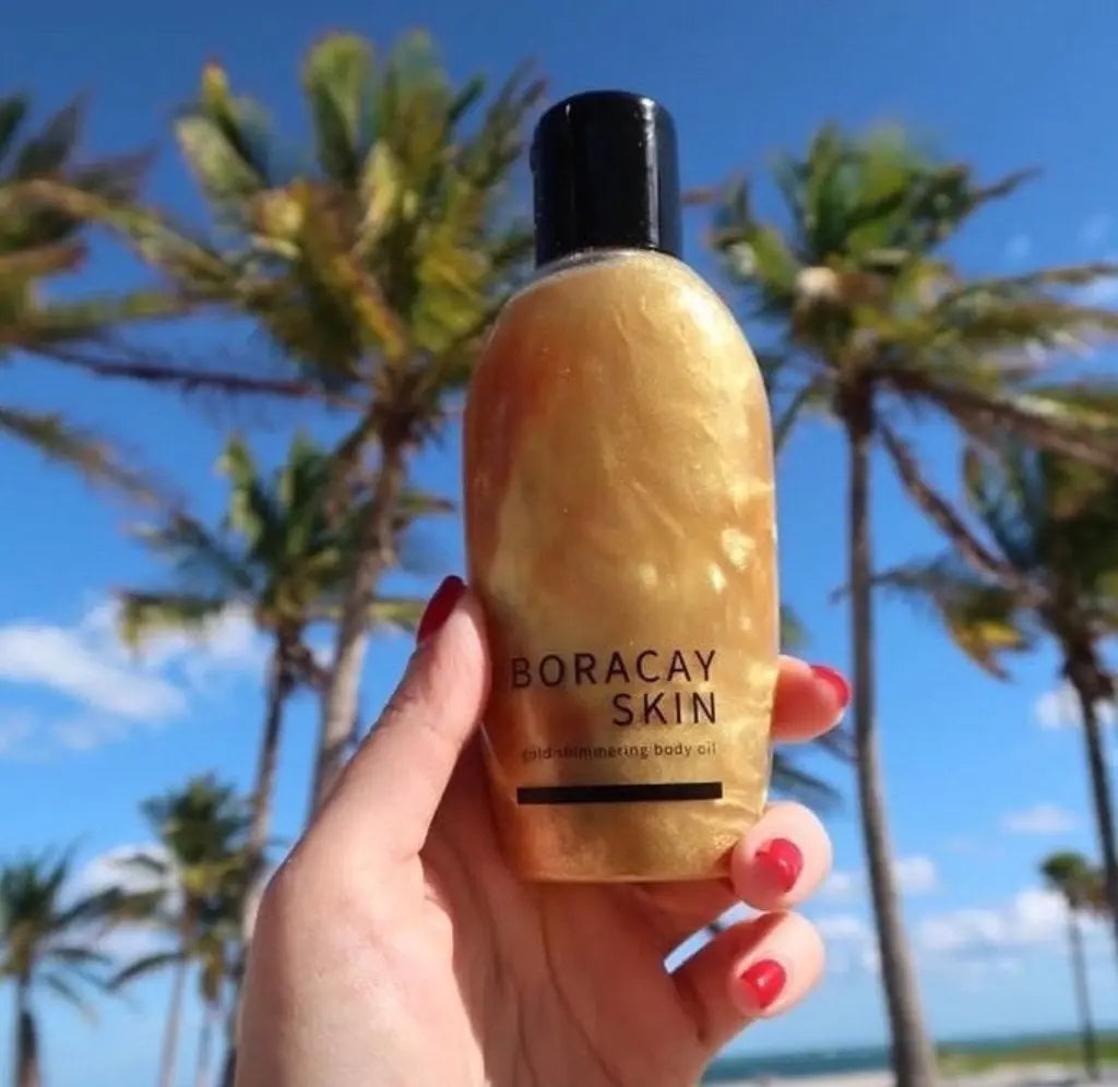 Gold Shimmer Body Oil Boracay Skin