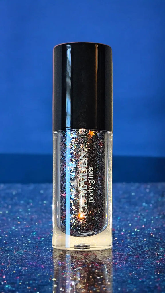 Ice maiden holo body glitter - black Beauty Moon Cosmetics