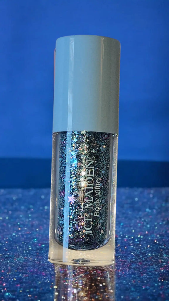 Ice maiden holo body glitter - blue Beauty Moon Cosmetics