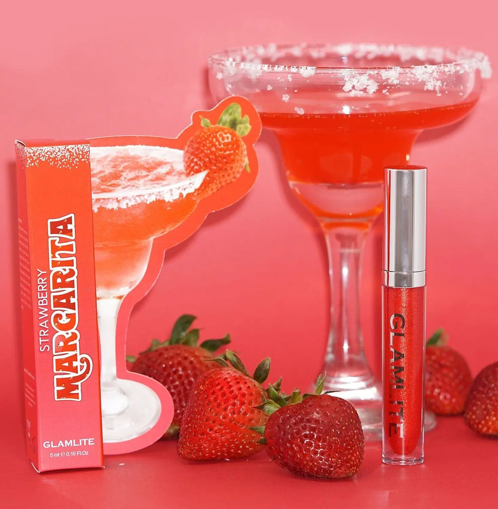 Margarita Strawberry Lipgloss Glamlite