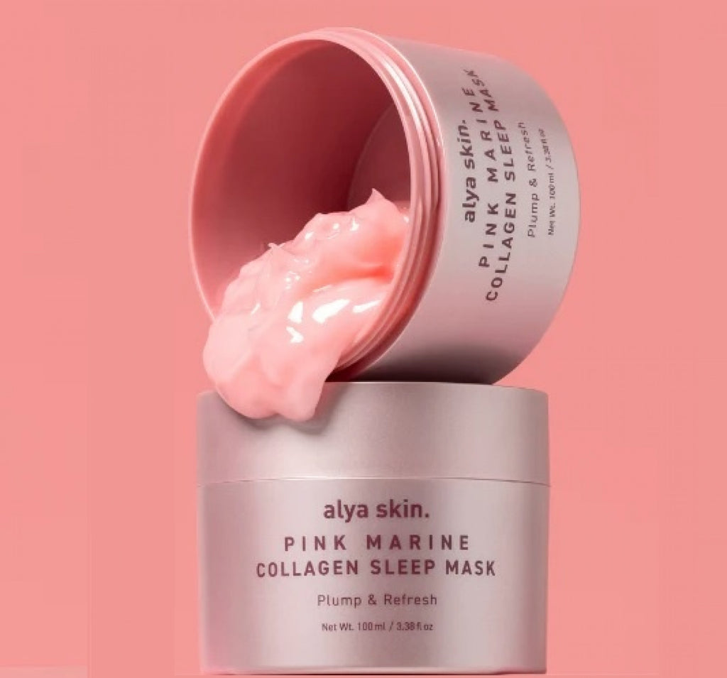 Pink Marine Collagen Sleep Mask Alya Skin