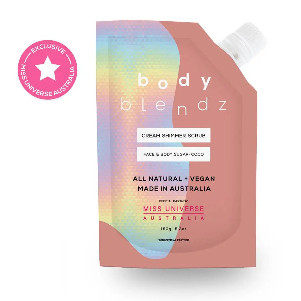 Sugar Coco Cream Shimmer Scrub Bodyblendz