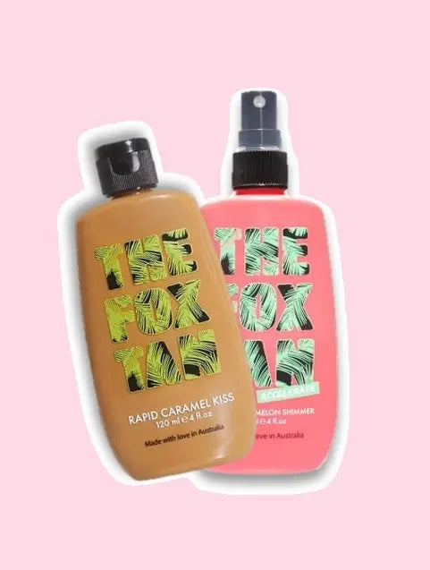 The Duo Caramel & Watermelon The Fox Tan