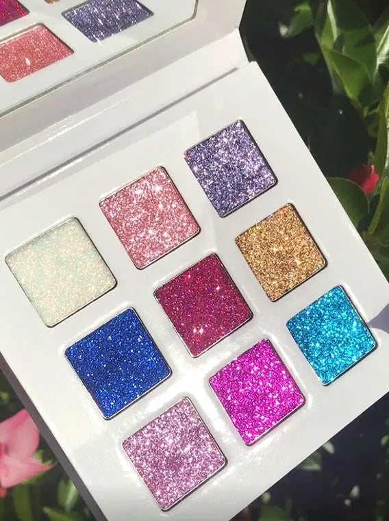 The Queen Pressed Glitter Palette Eloise Beauty