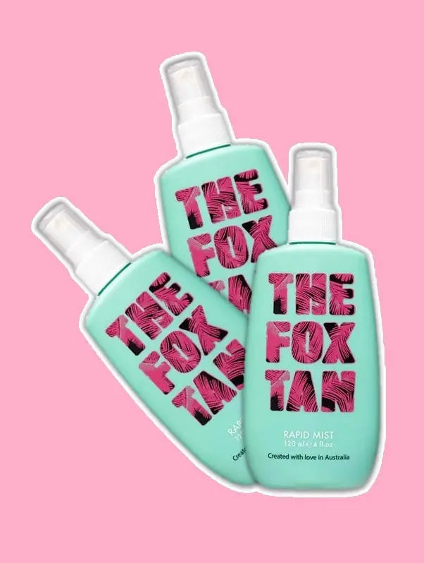 Triple Rapid Mist (3 x 120ml) The Fox Tan