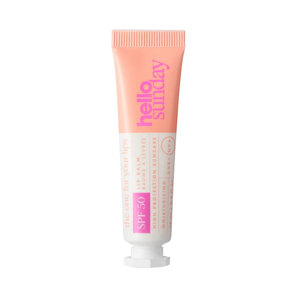 fragrance free lip balm: SPF 50 Hello Sunday