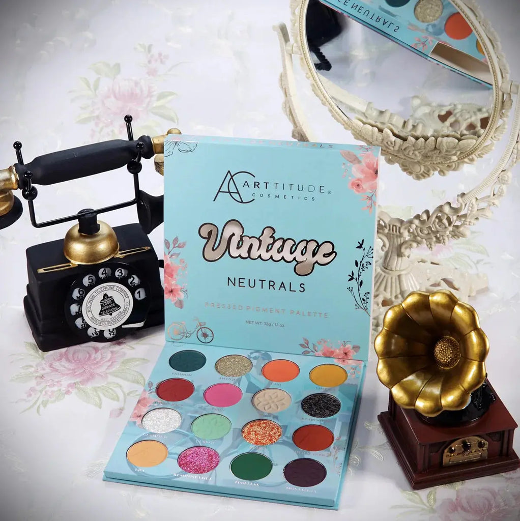 Vintage Neutrals Eyeshadow Palette Arttitude Cosmetics