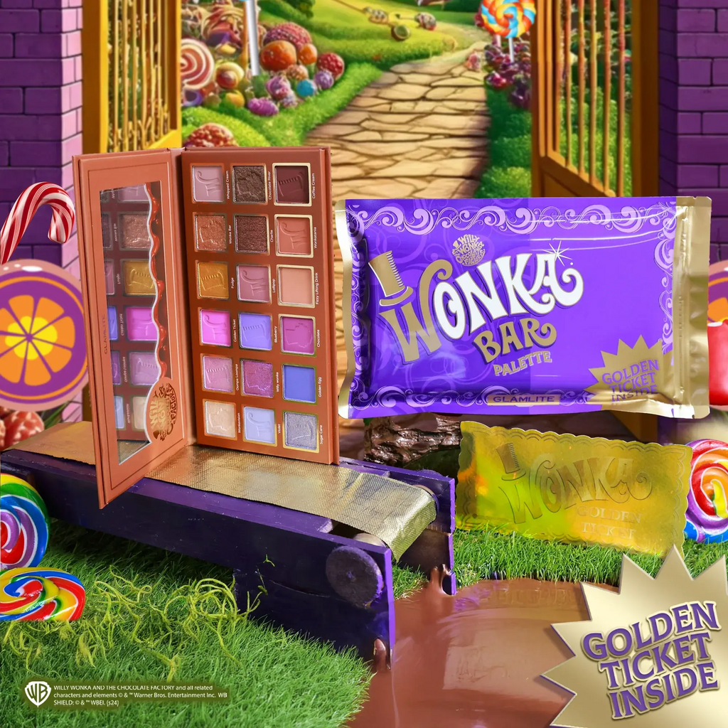 Wonka x Glamlite Palette Glamlite