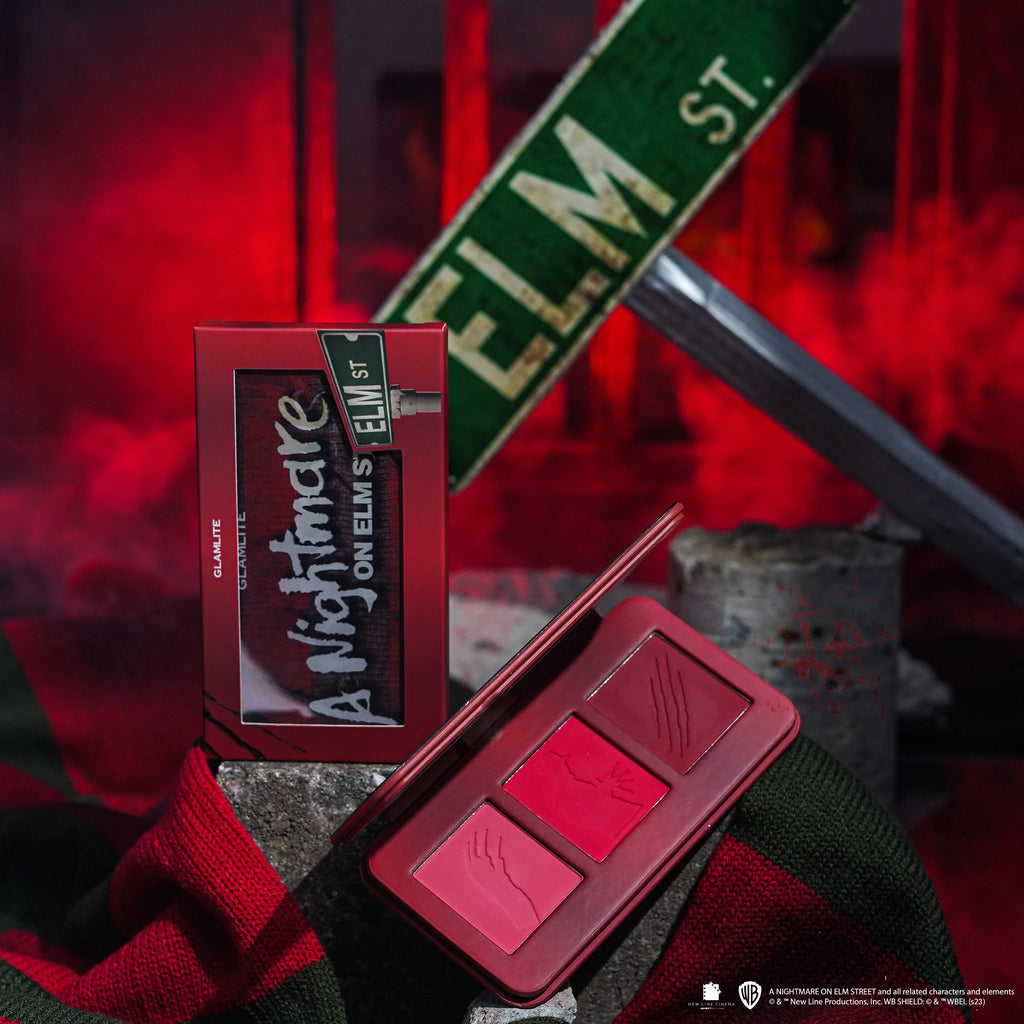 A NIGHTMARE ON ELM STREET "CHEST OF SOULS" BLUSH TRIO Glamlite