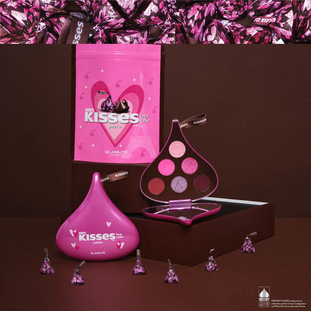 Hershey's Kisses X Glamlite Lava Cake Palette Glamlite