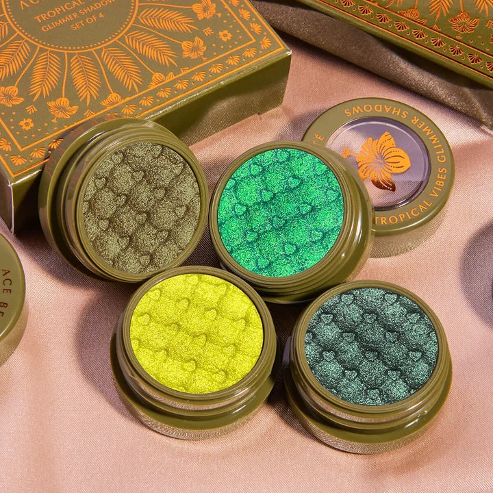 Tropical Vibes Glimmer Shadows (4x) Ace Beauté