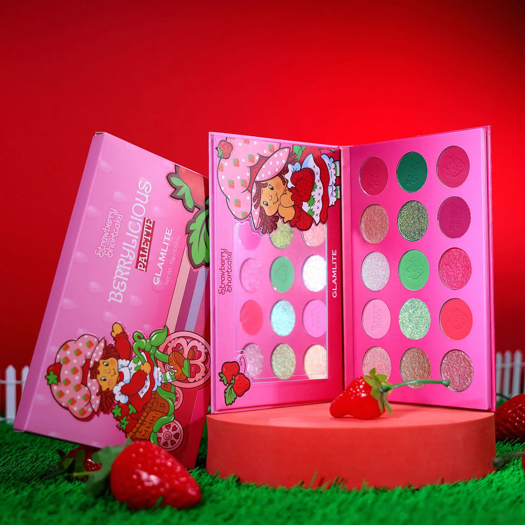 STRAWBERRY SHORTCAKE "BERRYLICIOUS" PALETTE Glamlite